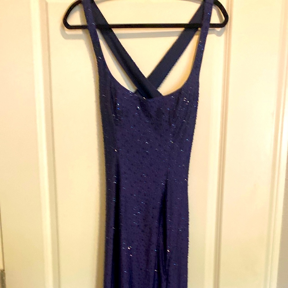 Alyce style 61153 Size 4 - Dress is navy blue, New with tags